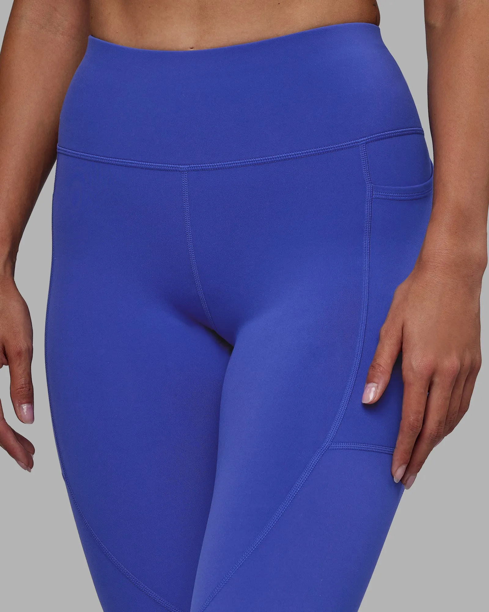 Rep Full Length Tight - Power Cobalt-White
