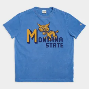 Retro Montana State Vintage Heavyweight Tee