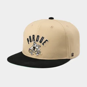 Retro Purdue Pete Basketball Snapback Hat