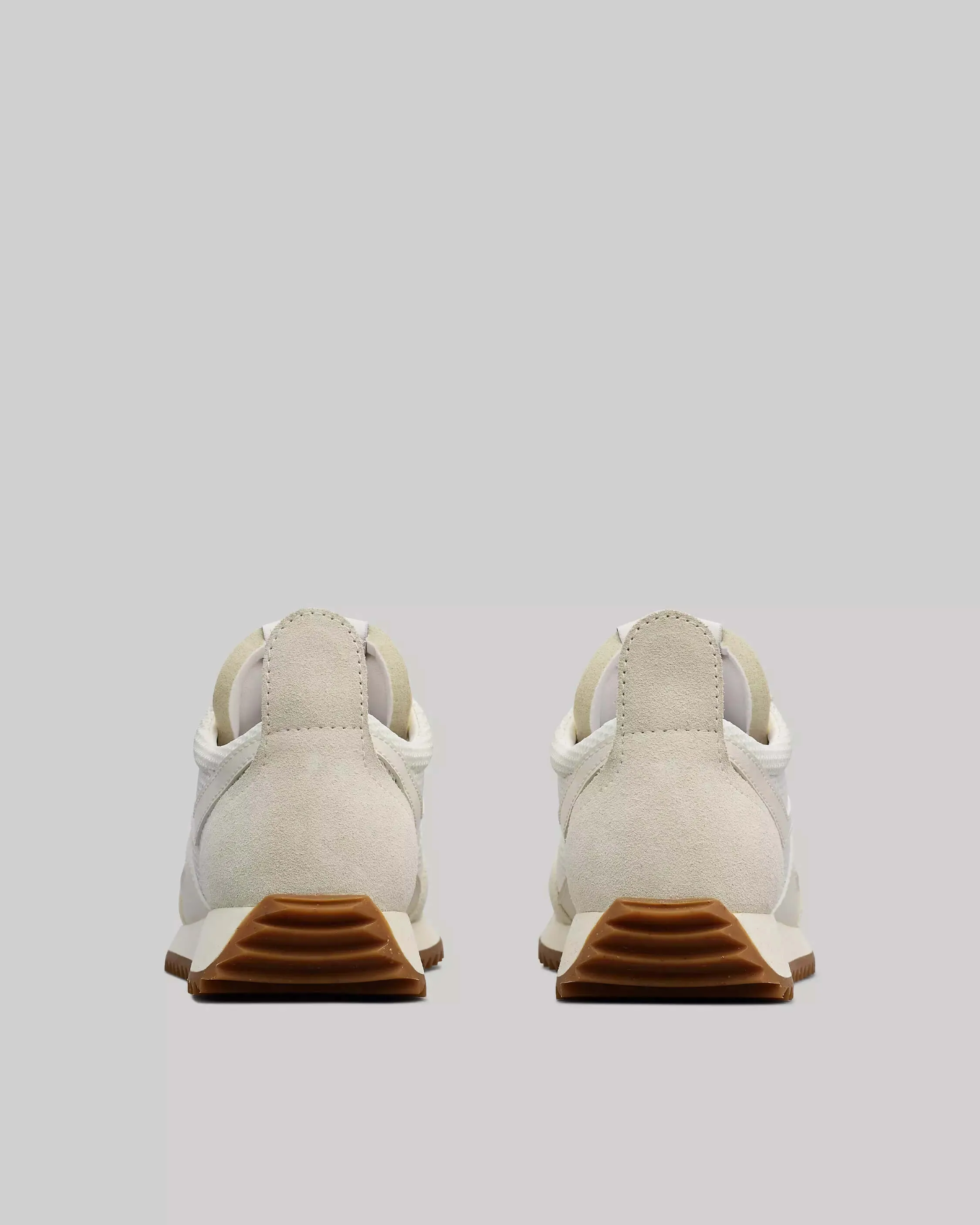 Retro Runner Sneaker in Off White
