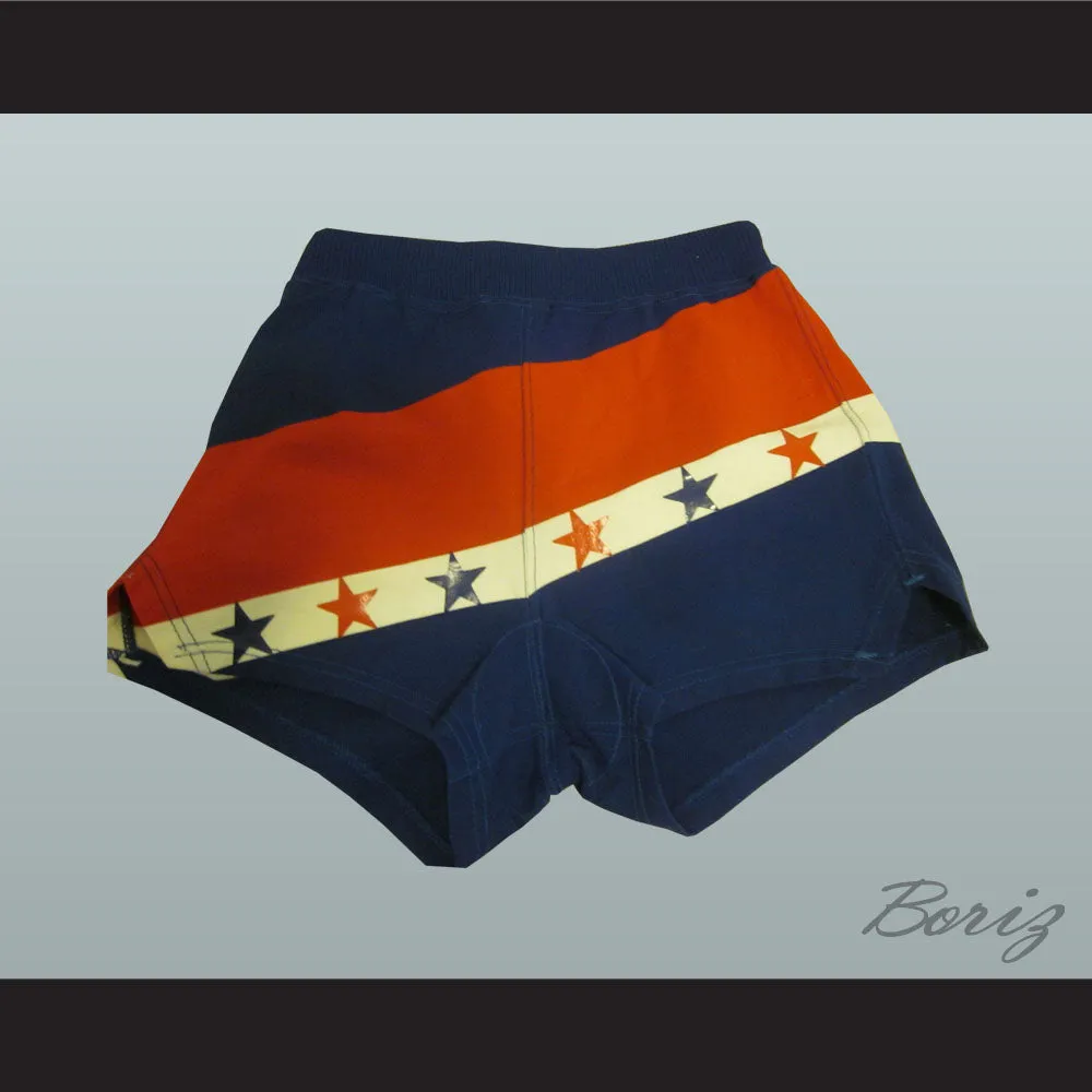 Retro Style Stars Basketball Shorts