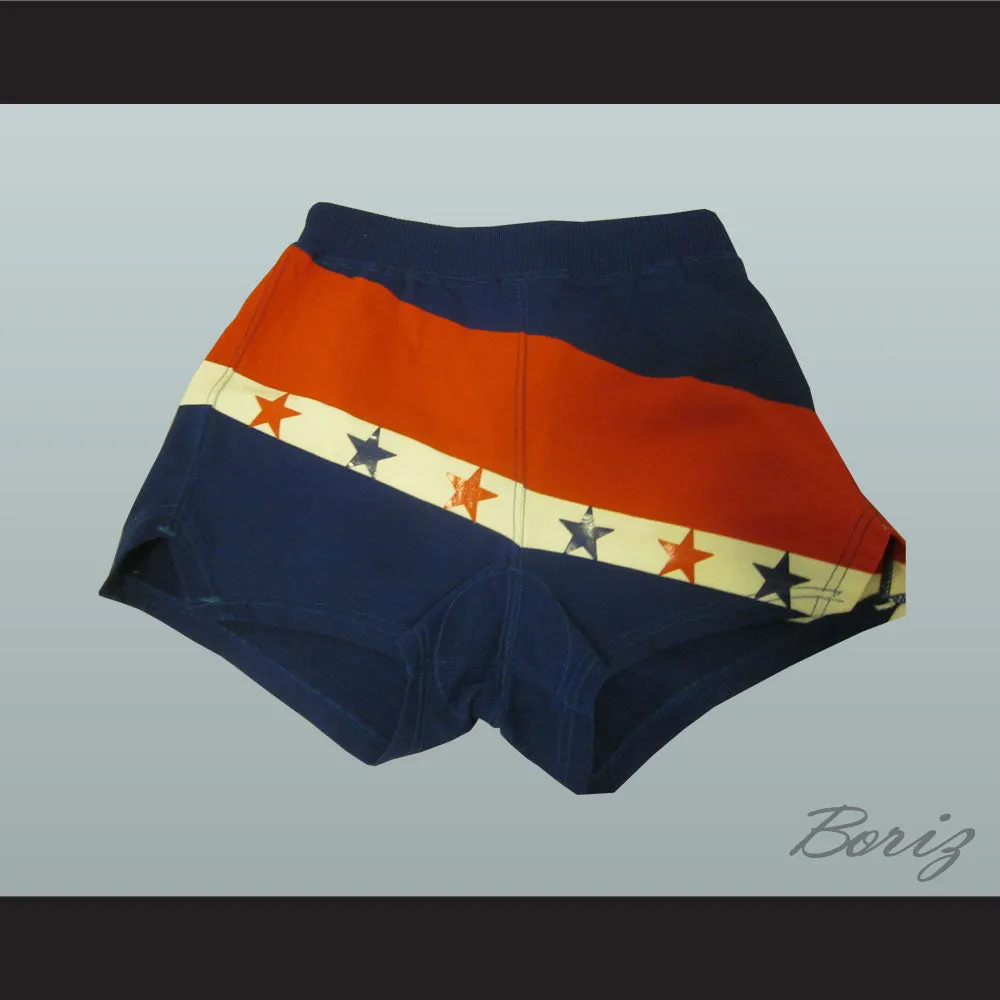 Retro Style Stars Basketball Shorts