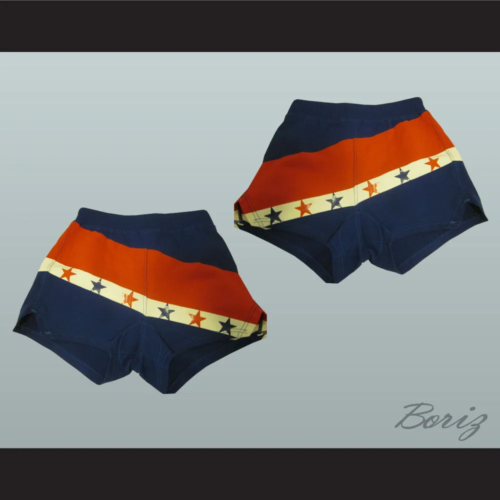 Retro Style Stars Basketball Shorts