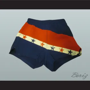 Retro Style Stars Basketball Shorts