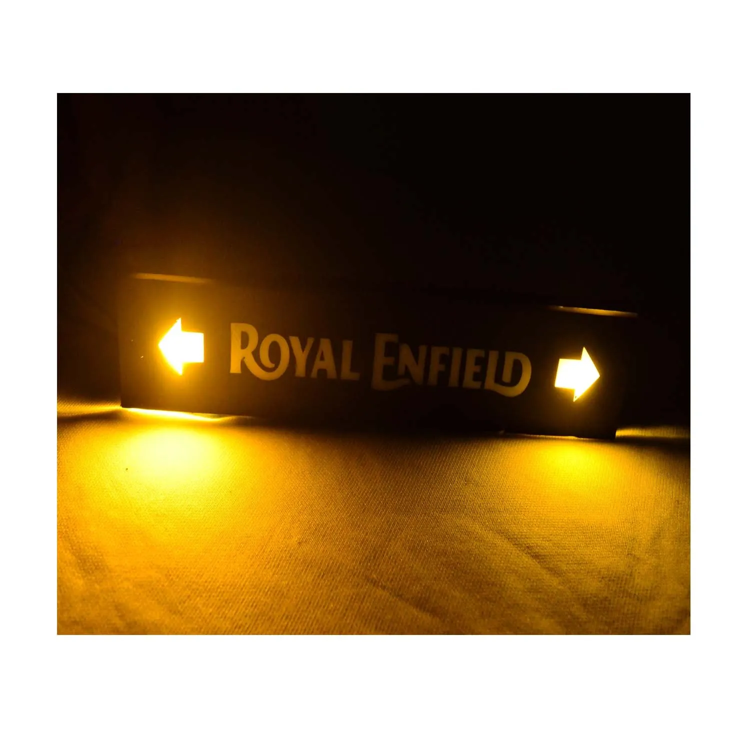 R.J.VON Royal Enfield LED Tail Light Logo