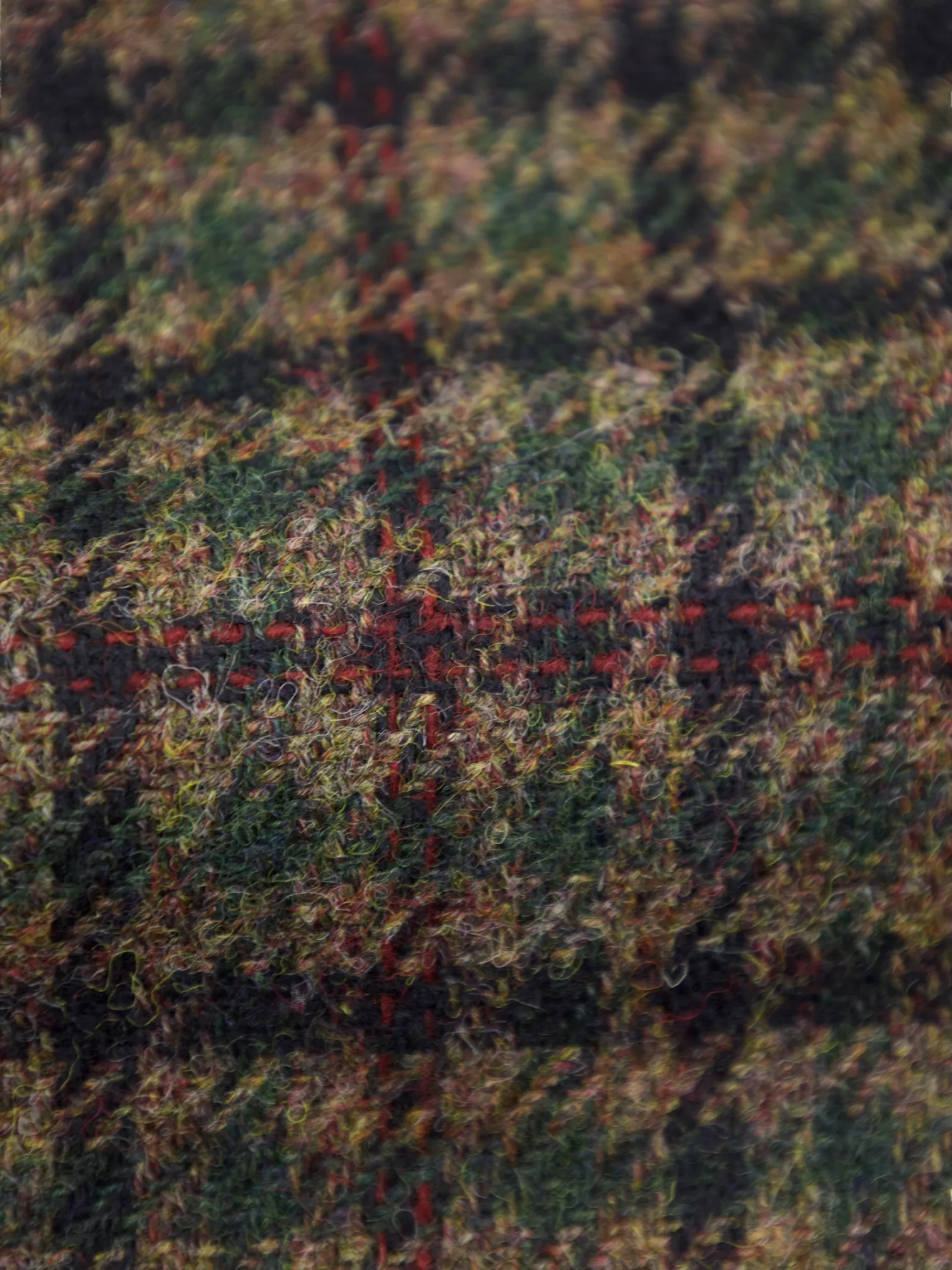 Saint Gregory Green Tartan Harris Tweed Jacket