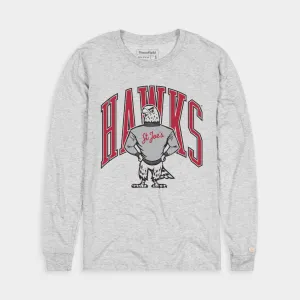 Saint Joseph's Hawks Mascot Retro Long Sleeve