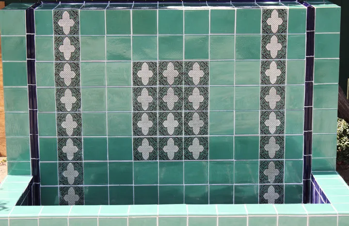 Santa Barbara Ceramic Decorative Tile: Giralda Gloss