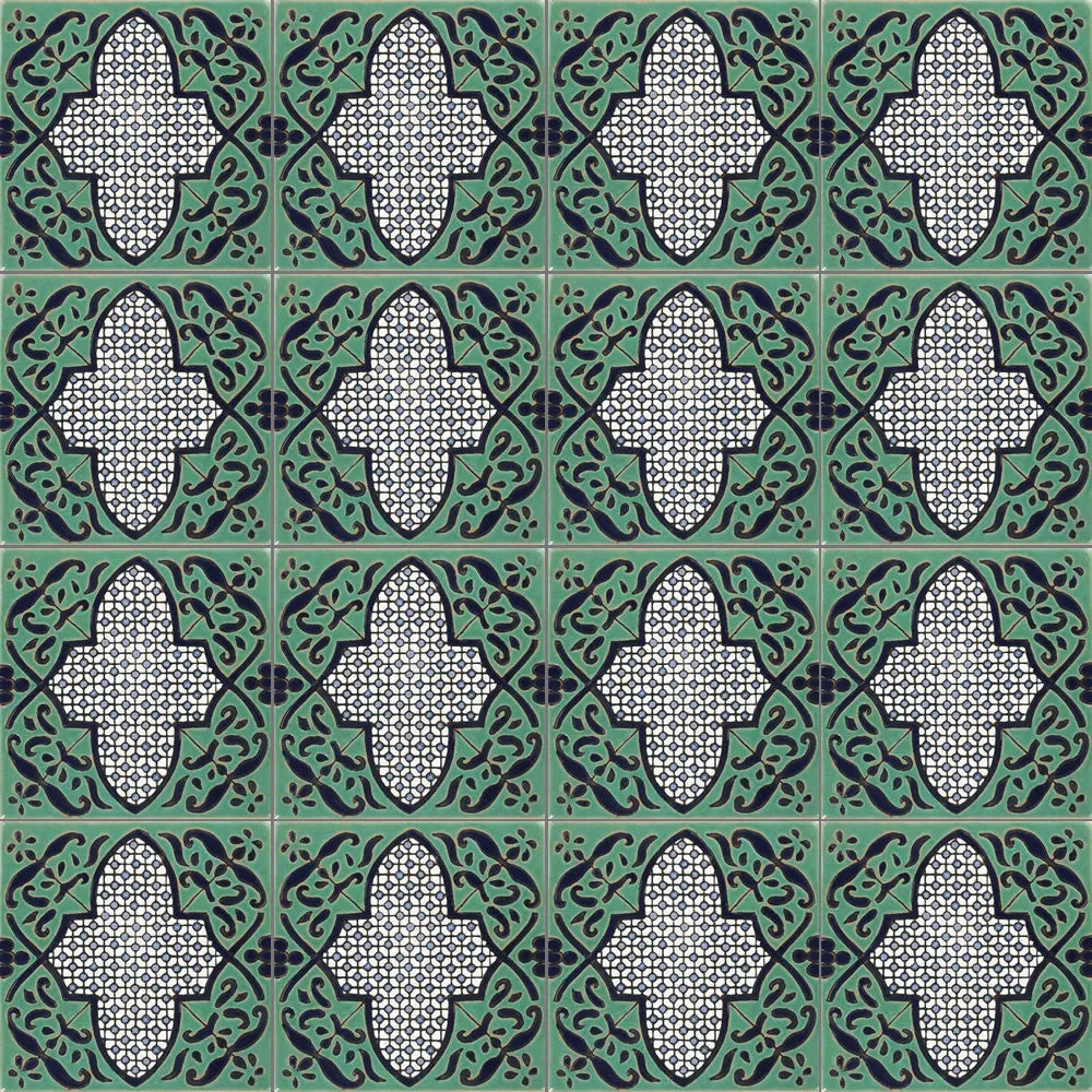 Santa Barbara Ceramic Decorative Tile: Giralda Gloss