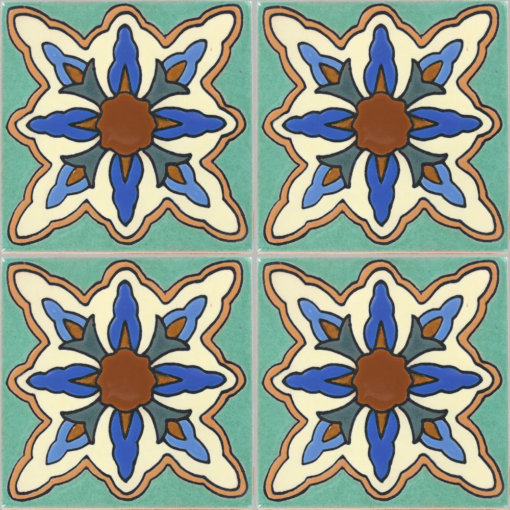 Santa Barbara Ceramic Decorative Tile: Point Loma