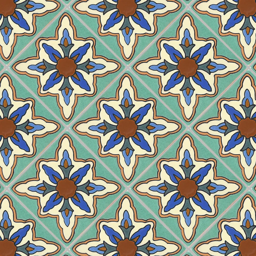 Santa Barbara Ceramic Decorative Tile: Point Loma