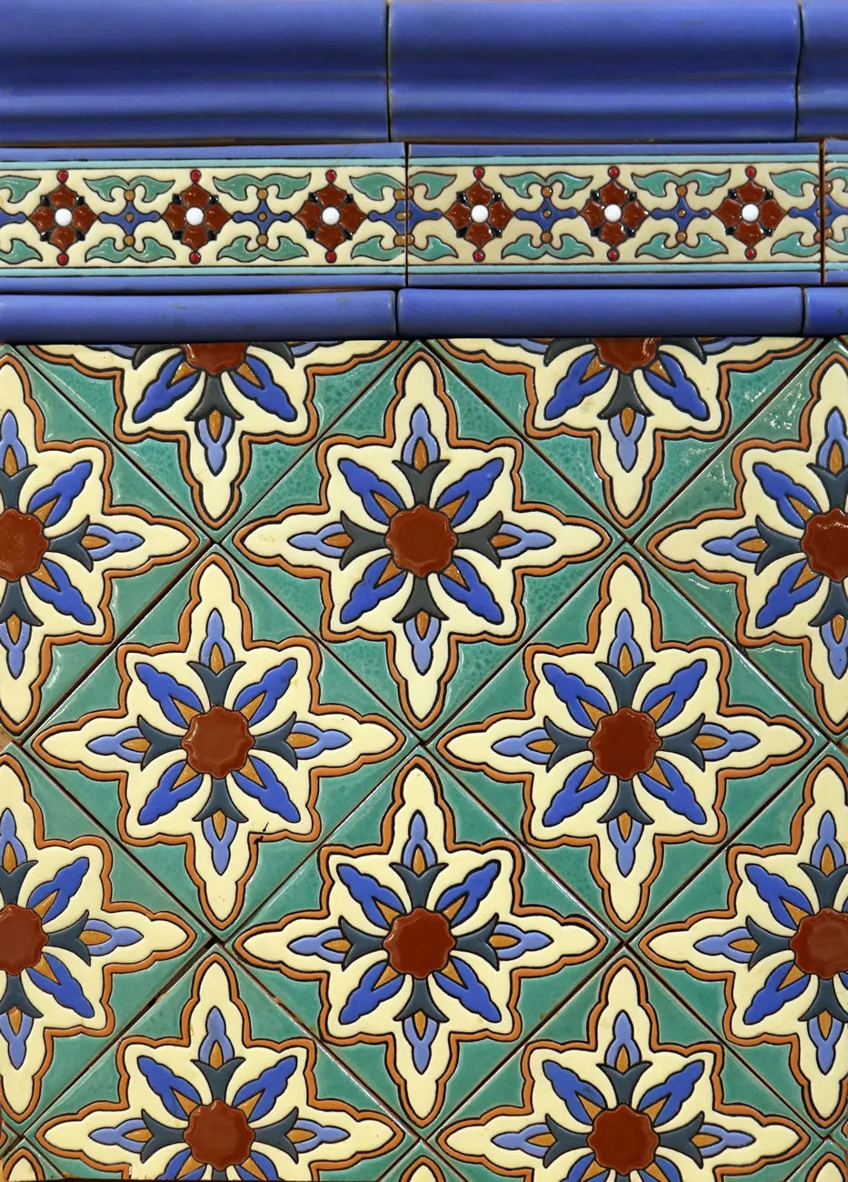 Santa Barbara Ceramic Decorative Tile: Point Loma