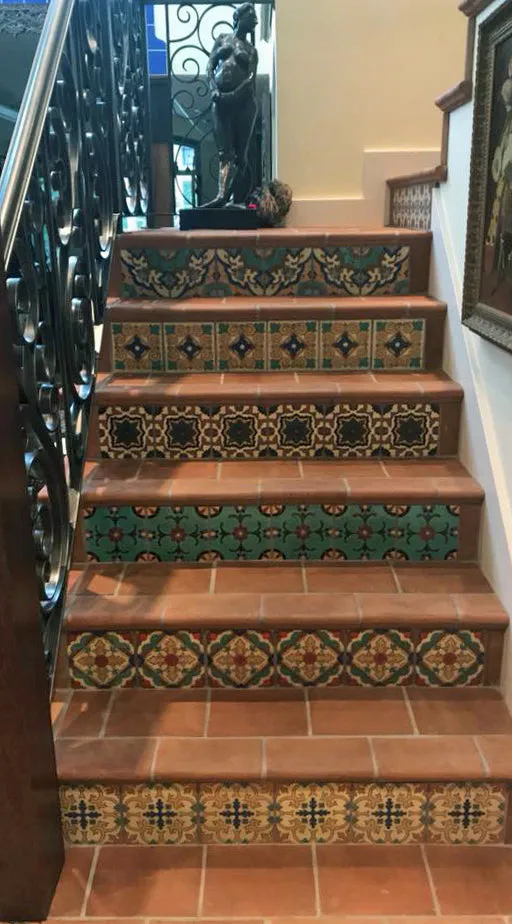 Santa Barbara Ceramic Decorative Tile: Santa Barbara