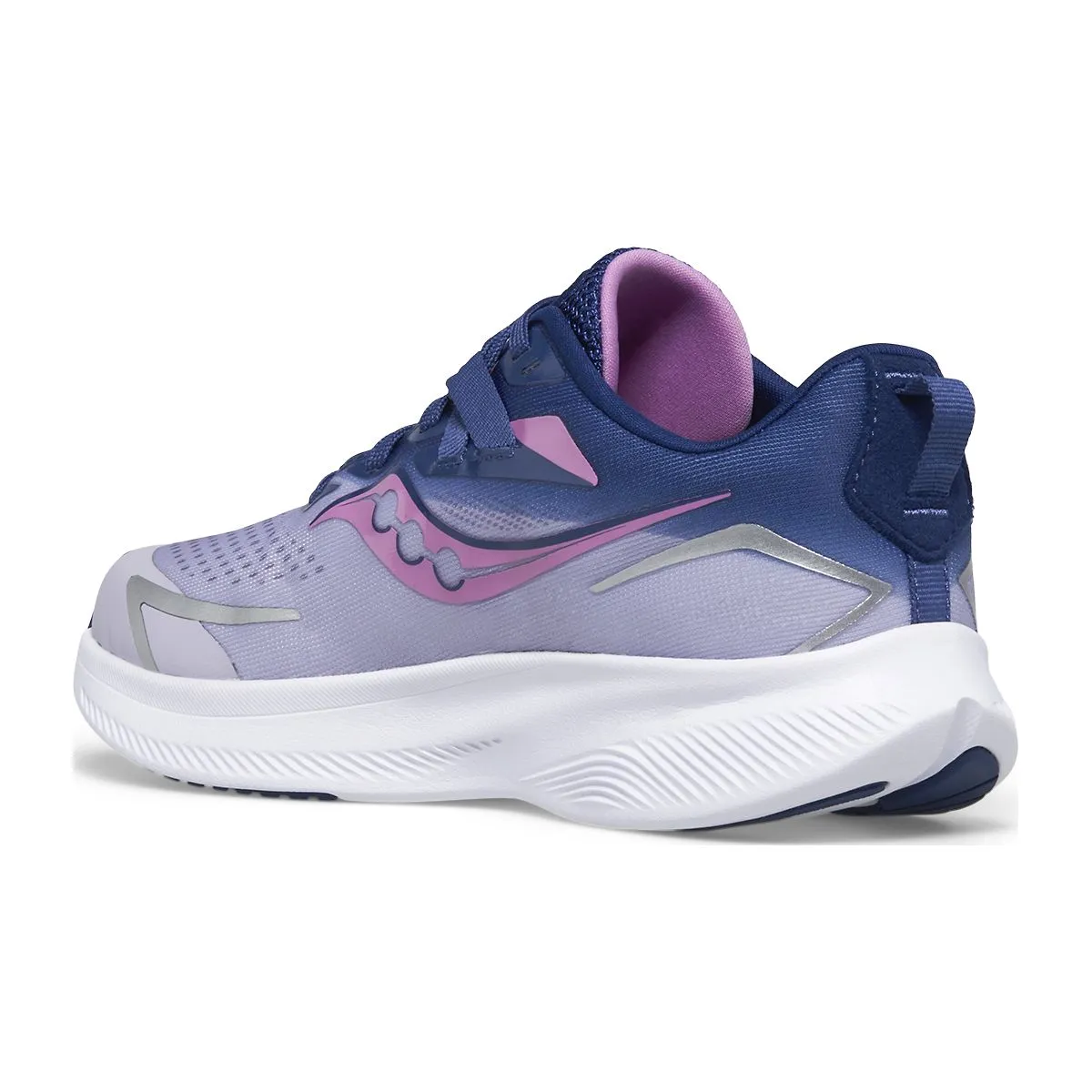 Saucony Ride 15 (Junior) - Mauve/Indigo