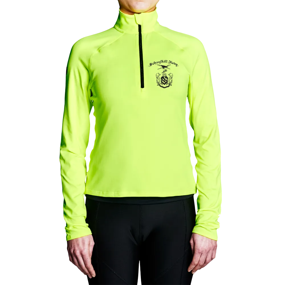 Schuylkill Navy Womens Regatta 1/2 Zip Training Top (Midweight)