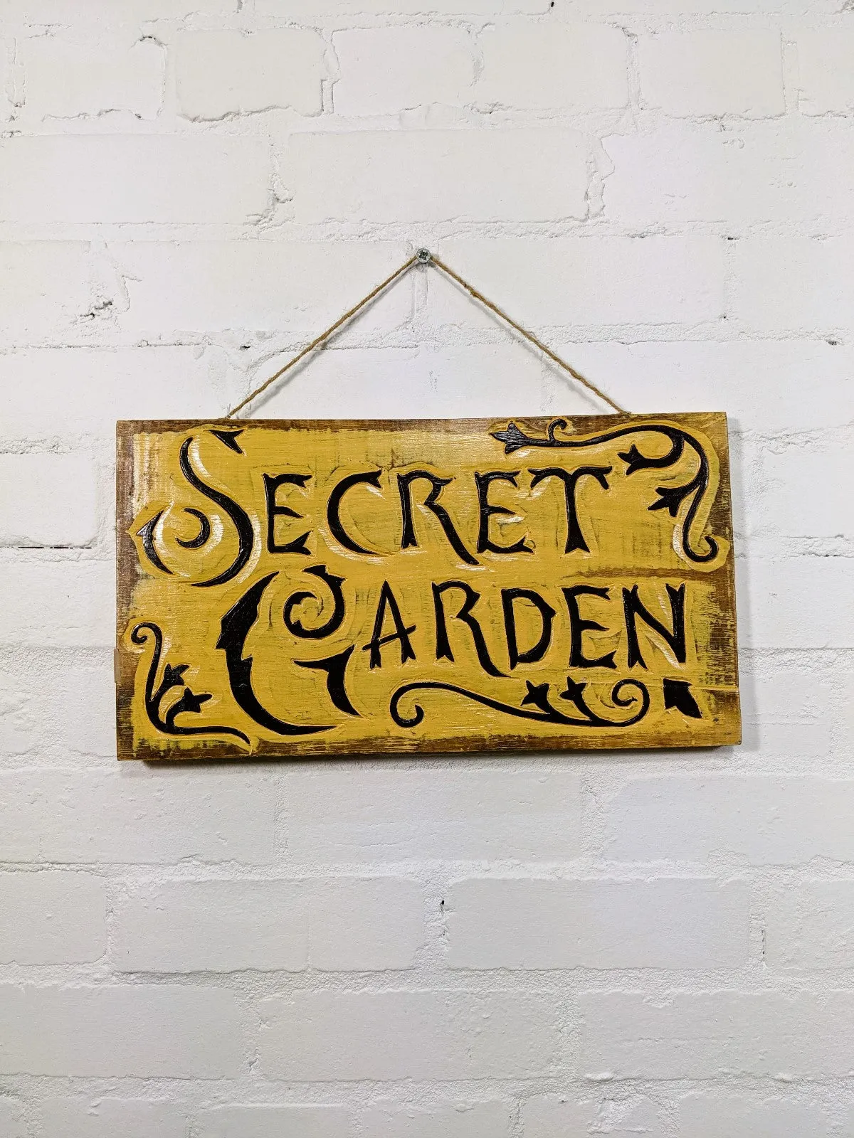 Secret Garden  Wall Plaque