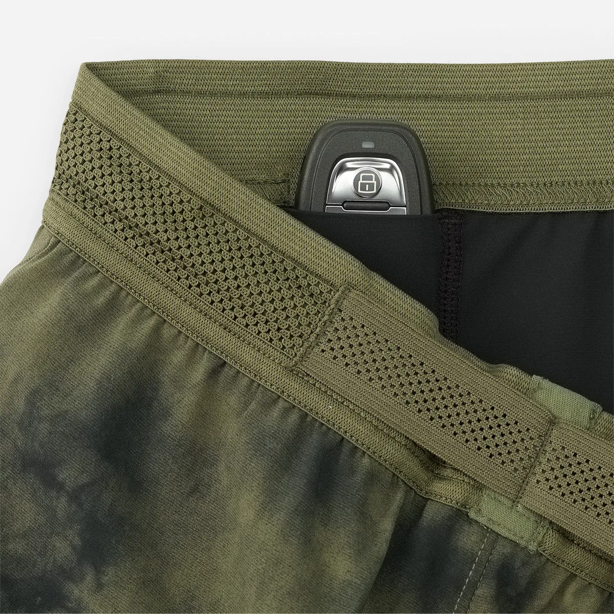 Session Short 2.0 - OD Green Tie Dye / Liner