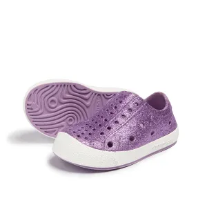 Shooshoos Waterproof Sneaker Mermaid (Purple Glitter)