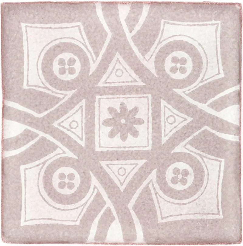 Siena Ceramic Decorative Tile: Cappuccini