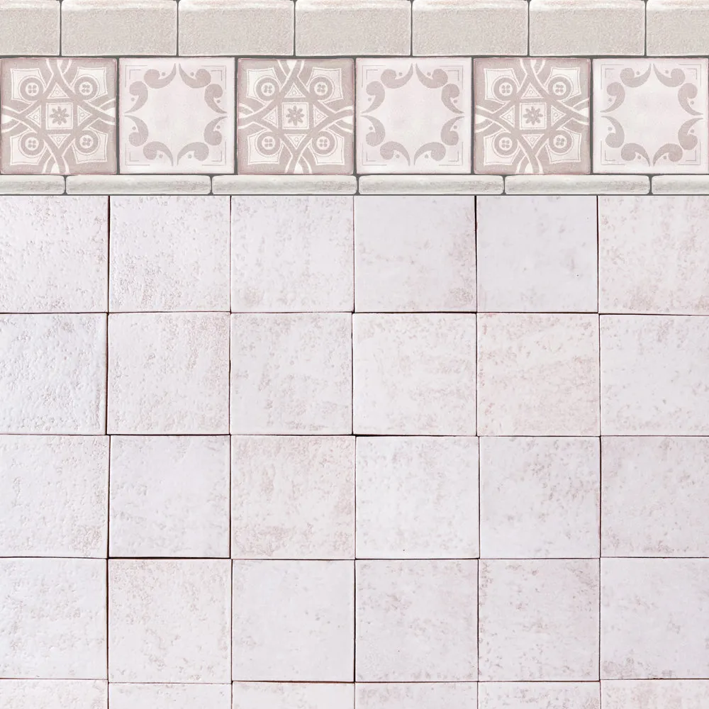 Siena Ceramic Decorative Tile: Cappuccini