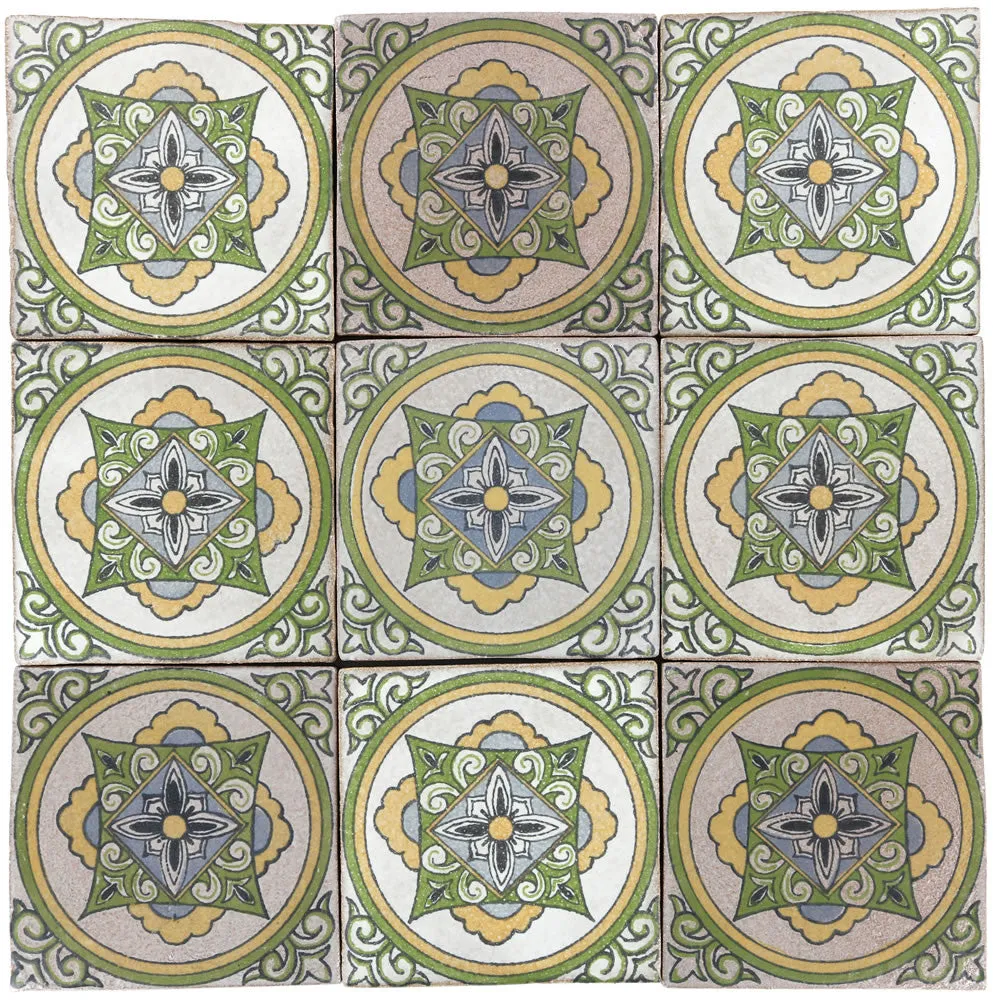 Siena Ceramic Decorative Tile: Carpineta