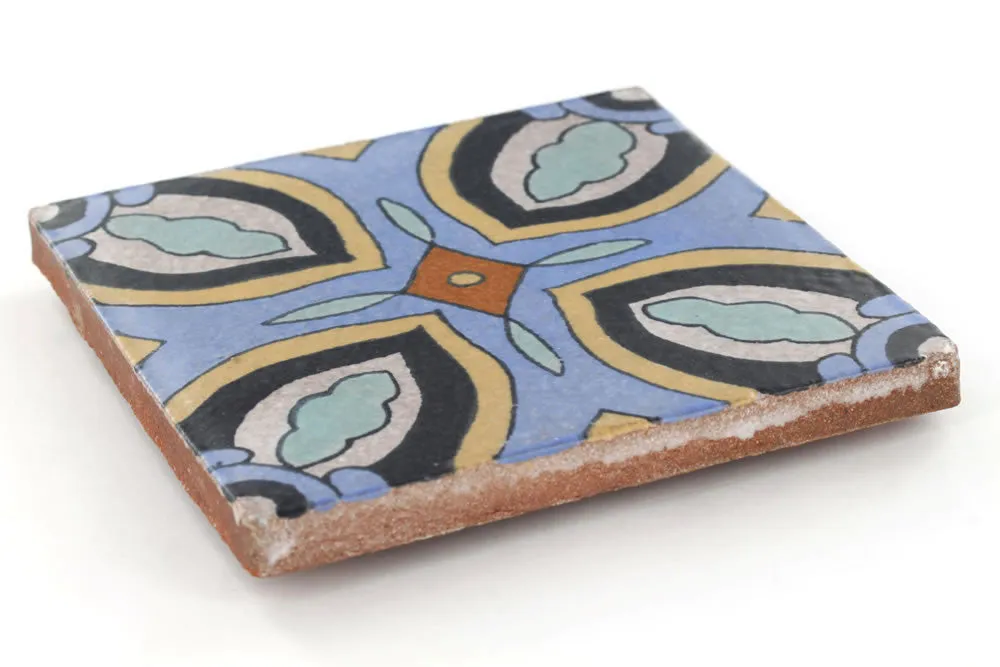 Siena Ceramic Decorative Tile: Montechiaro