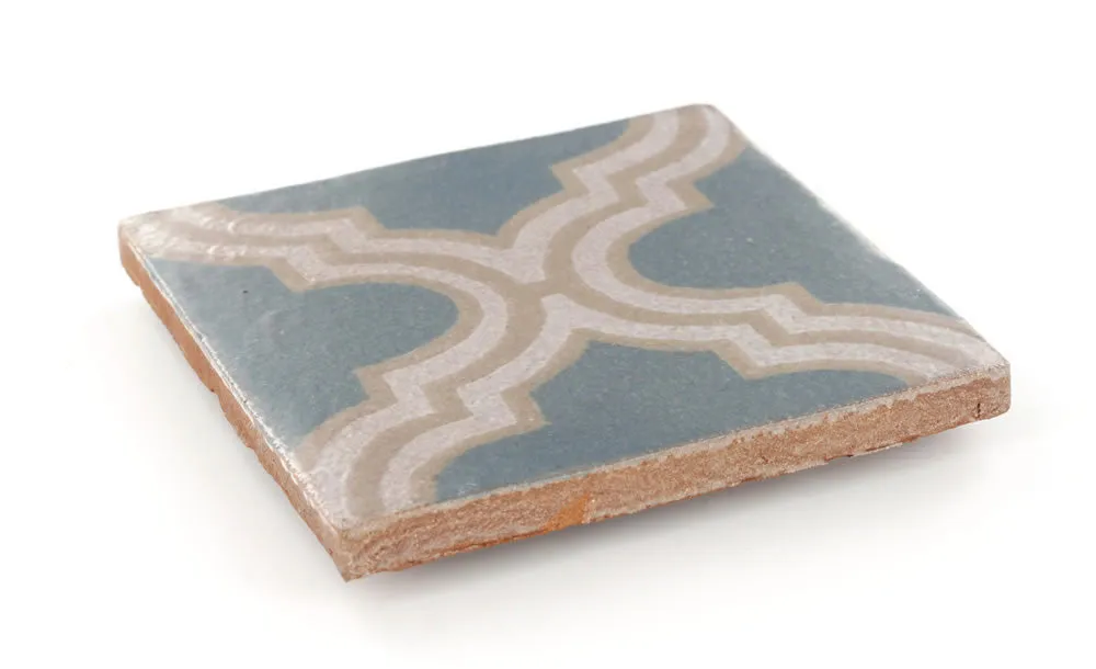 Siena Ceramic Decorative Tile: Vignali