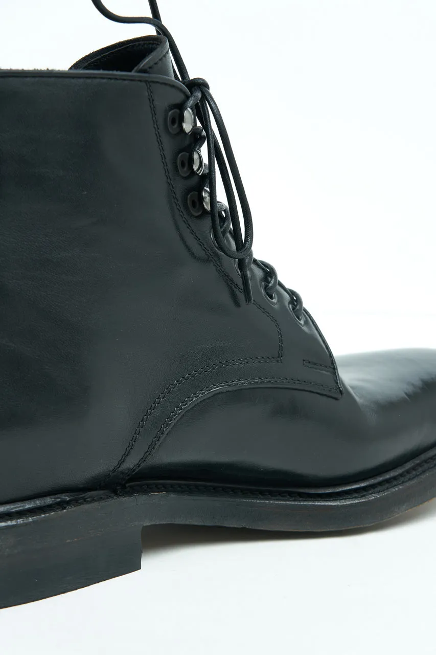 Silvano Sassetti Derby Boots Reverse Fiore Nero