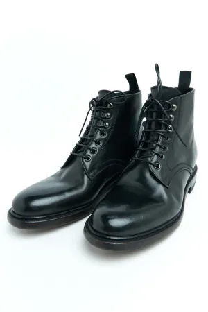 Silvano Sassetti Derby Boots Reverse Fiore Nero