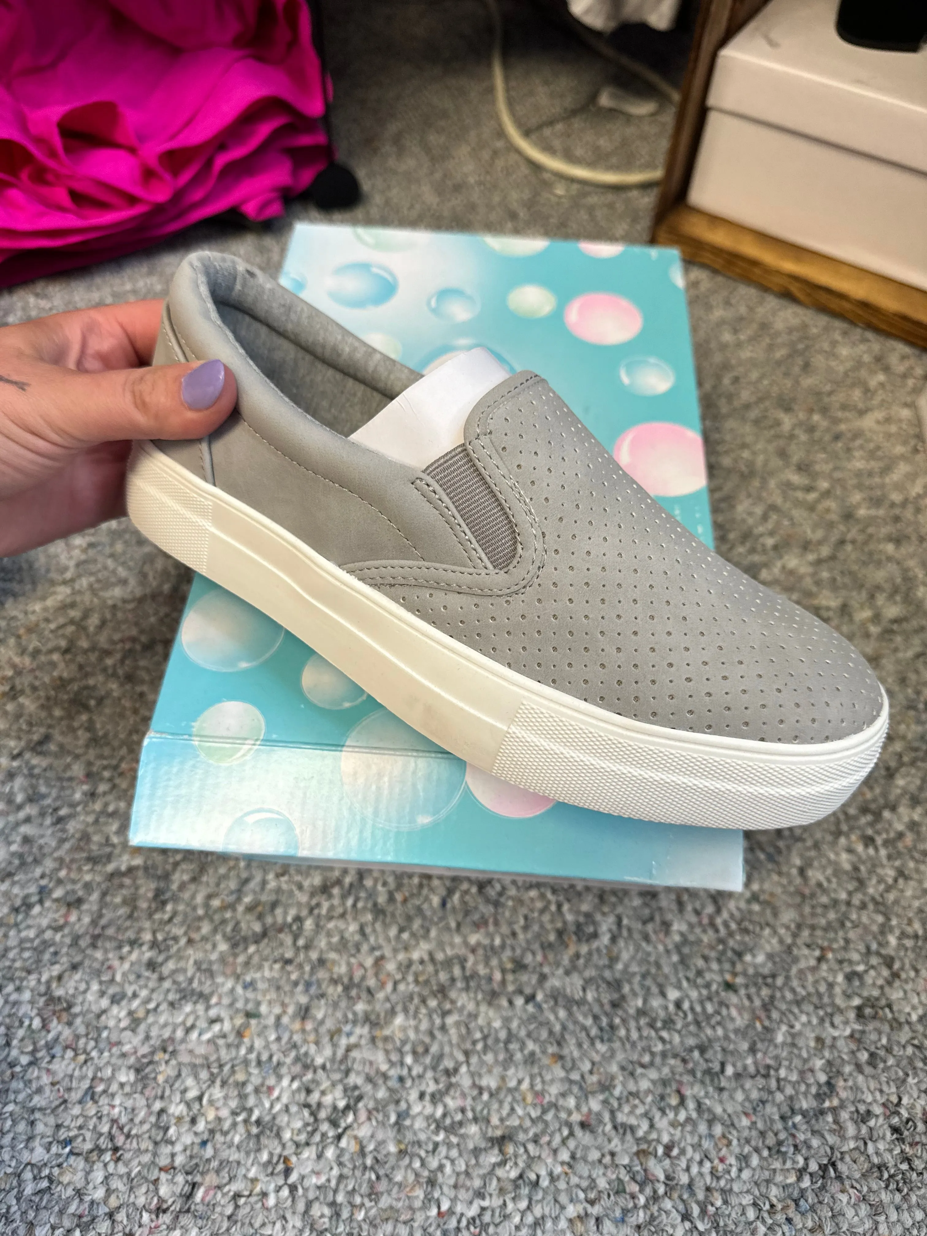 Soda slip on sneakers