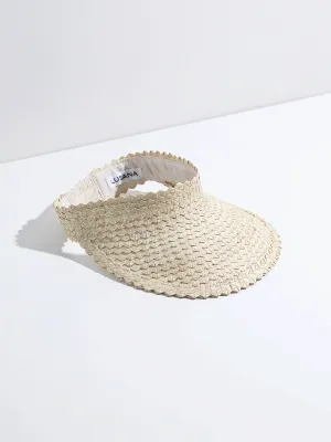 Solid Baha Visor White ::RET