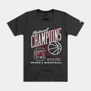 South Carolina Women's Basketball 2024 Champs Tee