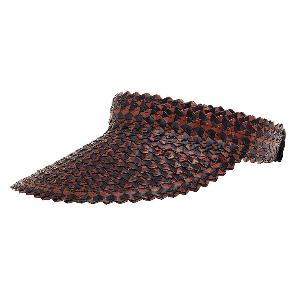 Speckled Baha Visor Black/Rust