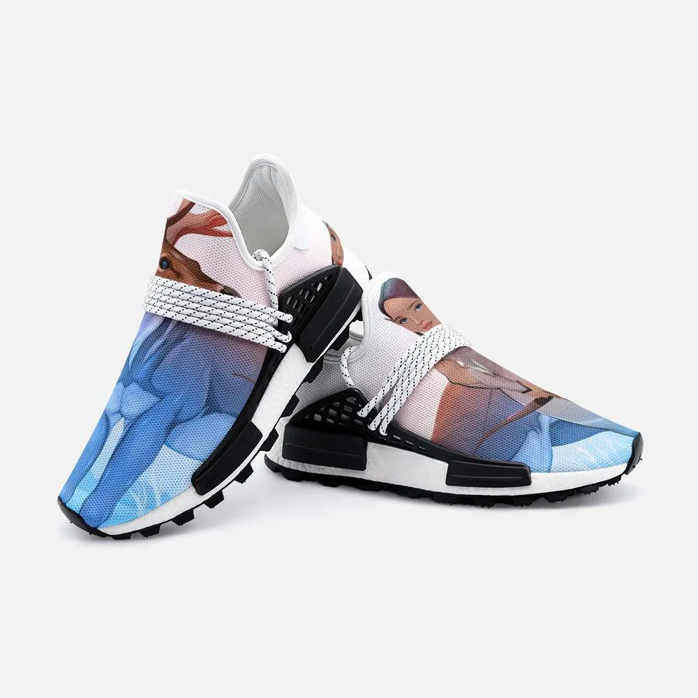 Spirit Guides in the nature Unisex Lightweight Custom shoes