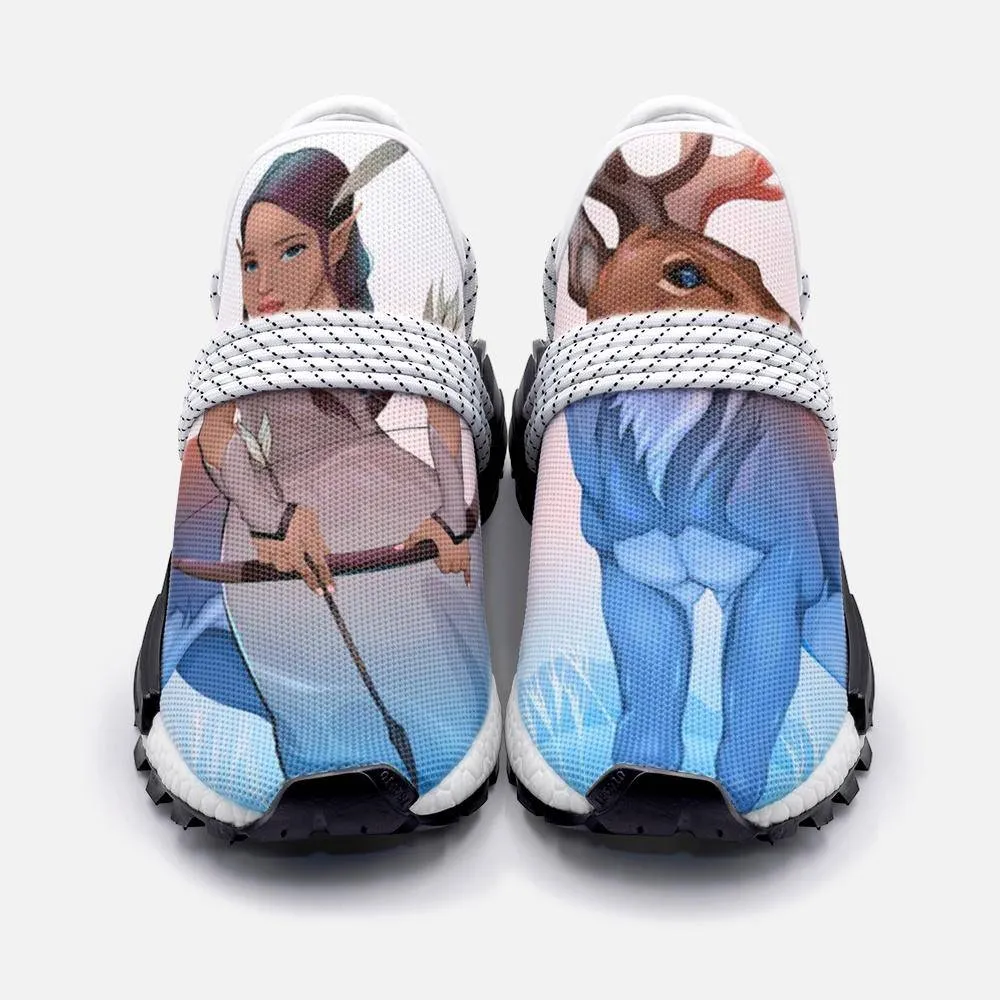 Spirit Guides in the nature Unisex Lightweight Custom shoes