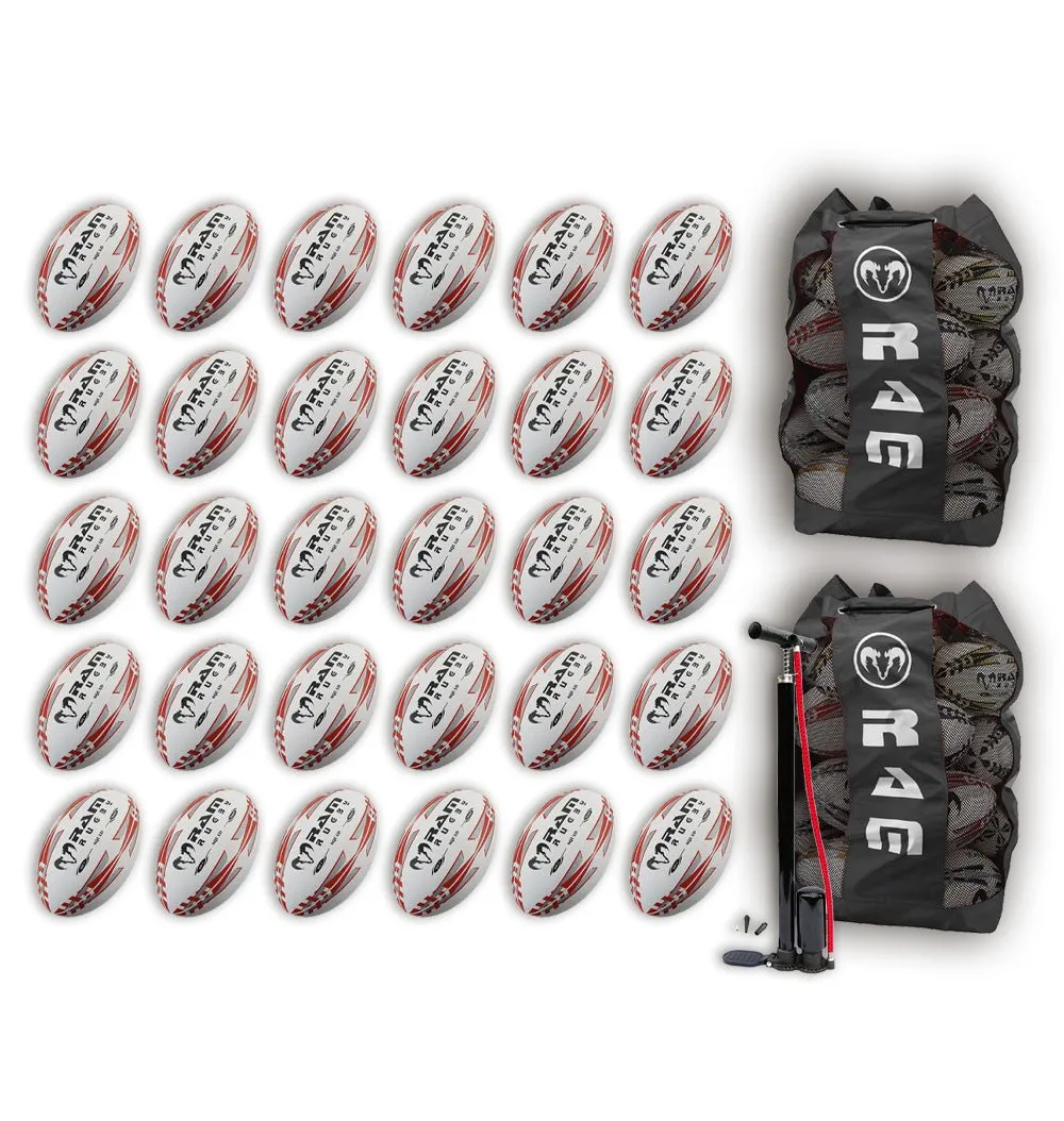 Squad Trainer Ball Bundle - 30 x balls and 2 bags