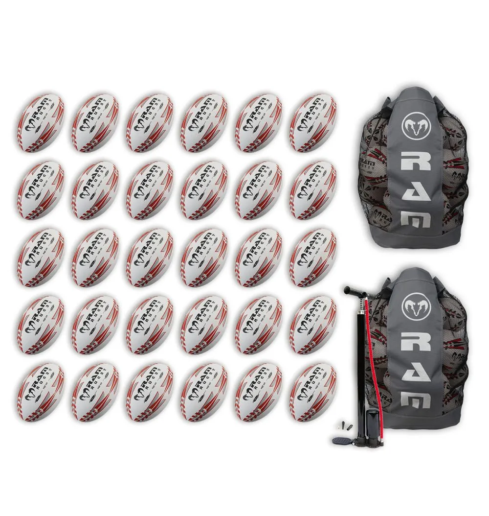 Squad Trainer Ball Bundle - 30 x balls and 2 bags