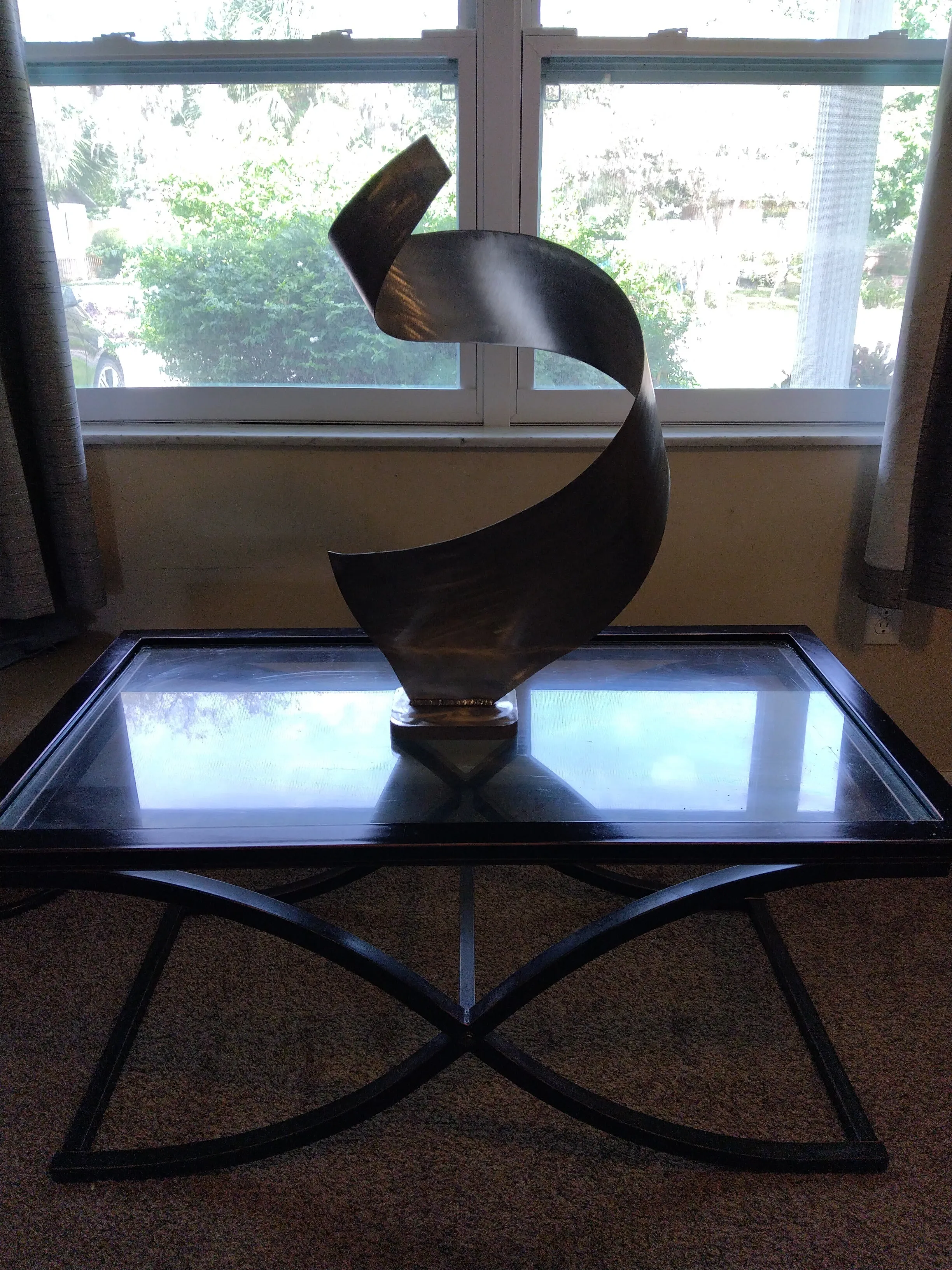 Stainless Steel Sculpture Modern Luxury Indoor Outdoor Art