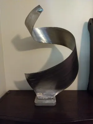 Stainless Steel Sculpture Modern Luxury Indoor Outdoor Art