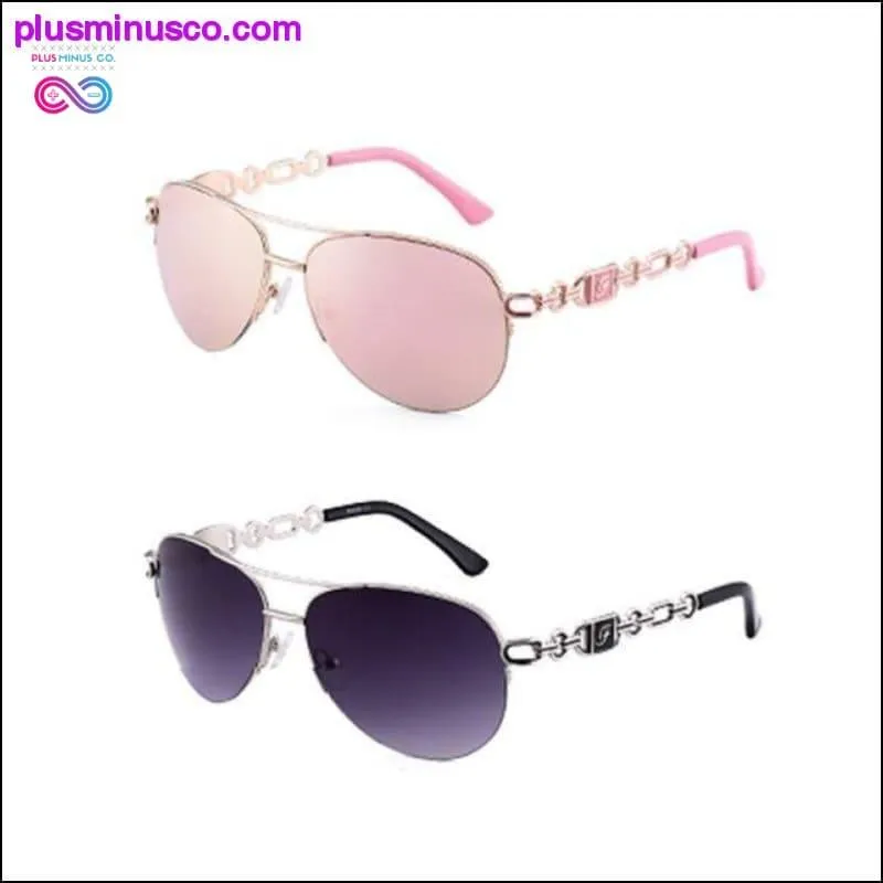 Sunglasses women Polarized uv 400 oculos Pink Pilot Mirror