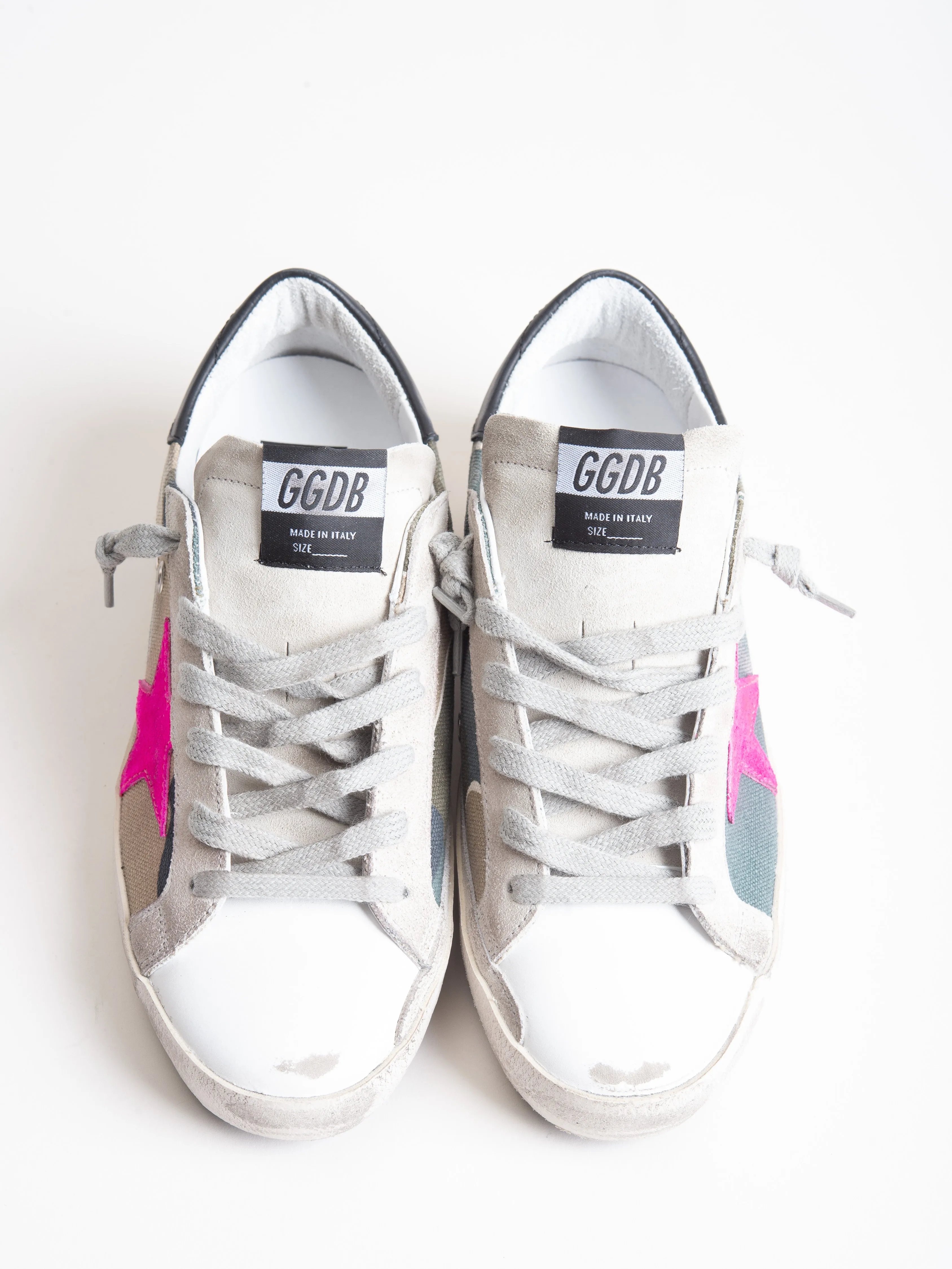 superstar sneaker - camou canvas