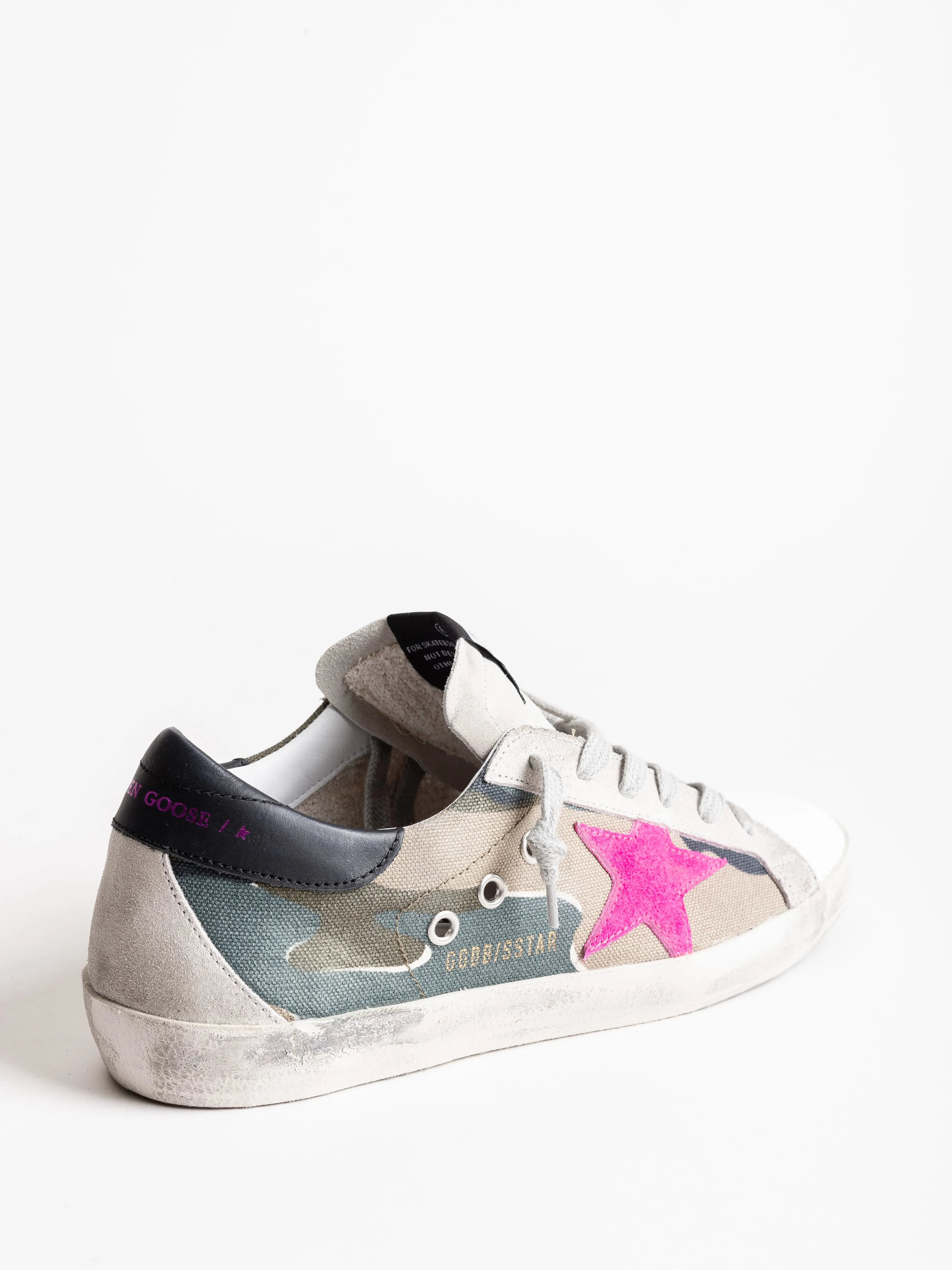 superstar sneaker - camou canvas