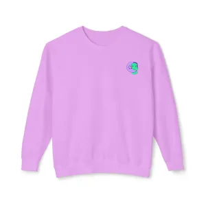 Sweet Pea Unisex Lightweight Crewneck Sweatshirt