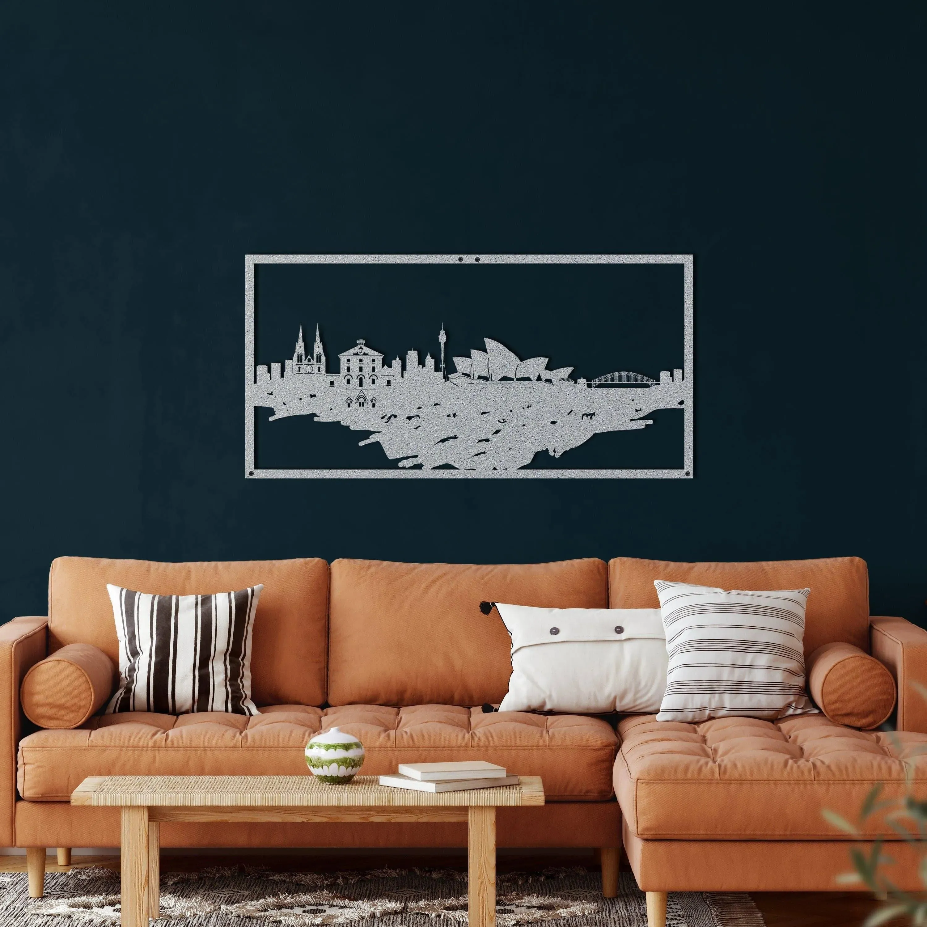 Sydney Skyline Metal Wall Art