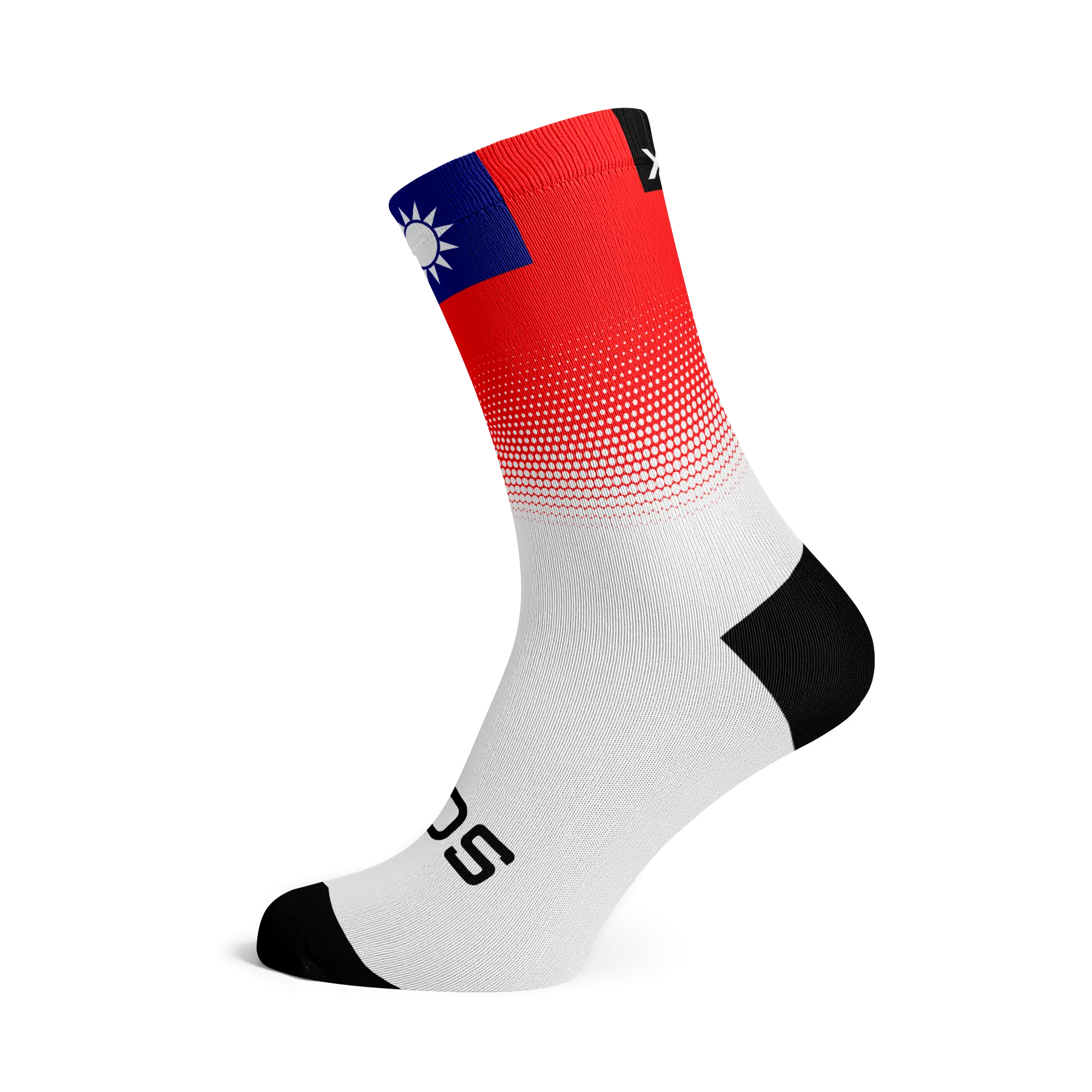Taiwan Flag Socks