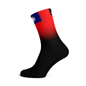 Taiwan Flag Socks