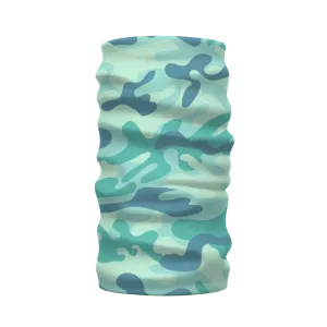 Teal Green Baja Camo Neck Warmer Morf Scarf