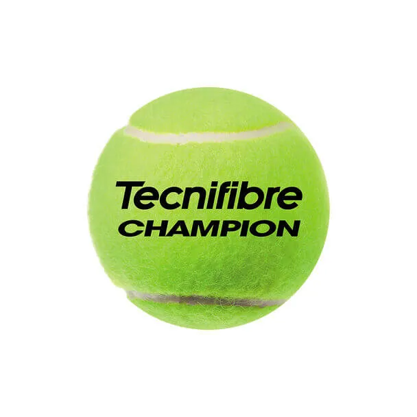 Tecnifibre Champion Tennis Balls - Tube of 4