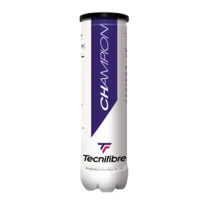 Tecnifibre Champion Tennis Balls - Tube of 4