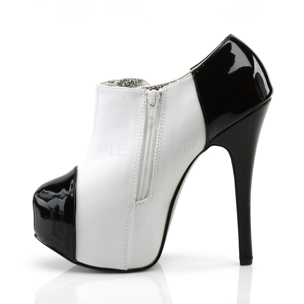 TEEZE-20  White Pu-Black Patent